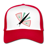 Gorra de camionero"Butterfly" - white/red