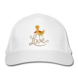 Gorra de béisbol ecológica"little bird" - white