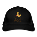 Gorra de béisbol ecológica"little bird" - black