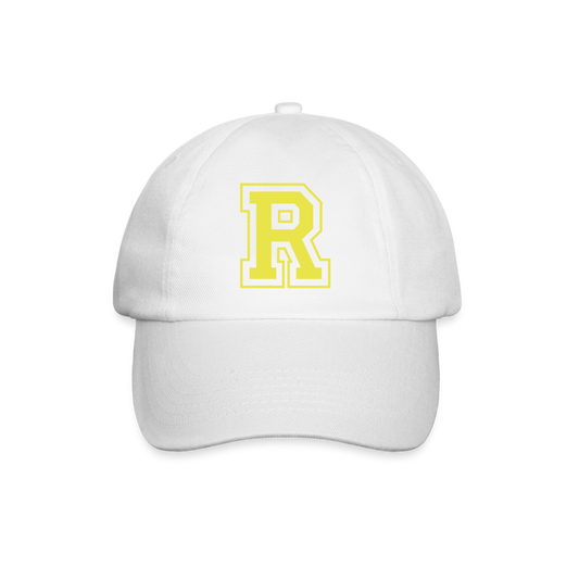 Gorra béisbol"R" - white/white
