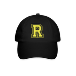 Gorra béisbol"R" - black/black