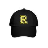 Gorra béisbol"R" - black/black