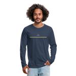 Camiseta de manga larga premium"line" - navy