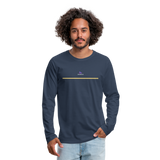 Camiseta de manga larga premium"line" - navy