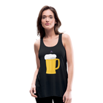 Ligerísima camiseta de tirantes"glass of beer" - black