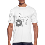 Camiseta transpirable"Donut Love" - white