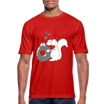 Camiseta transpirable"Donut Love" - red