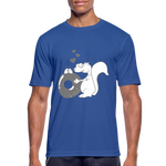 Camiseta transpirable"Donut Love" - royal blue