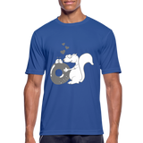 Camiseta transpirable"Donut Love" - royal blue