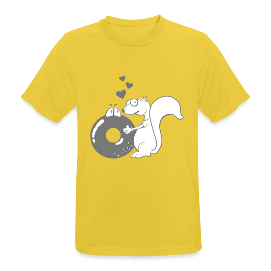 Camiseta transpirable"Donut Love" - sunshine