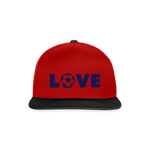 Gorra Snapback"Love Football" - red/black