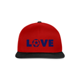 Gorra Snapback"Love Football" - red/black