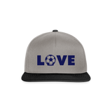 Gorra Snapback"Love Football" - graphite/black