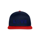 Gorra Snapback"Love Football" - navy/red