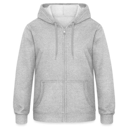 Chaqueta con capucha de alto gramaje"Cute Panda wood" - heather grey