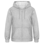 Chaqueta con capucha de alto gramaje"Cute Panda wood" - heather grey