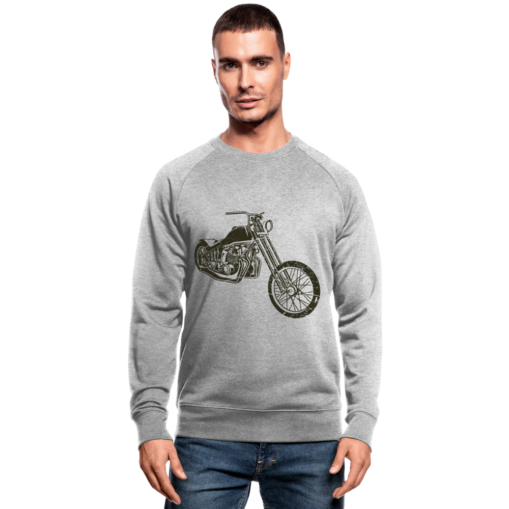Sudadera ecológica de Stanley & Stella"born free choppers" - heather grey