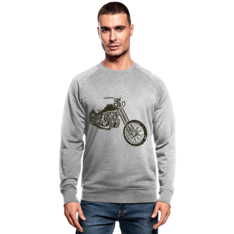 Sudadera ecológica de Stanley & Stella"born free choppers" - heather grey