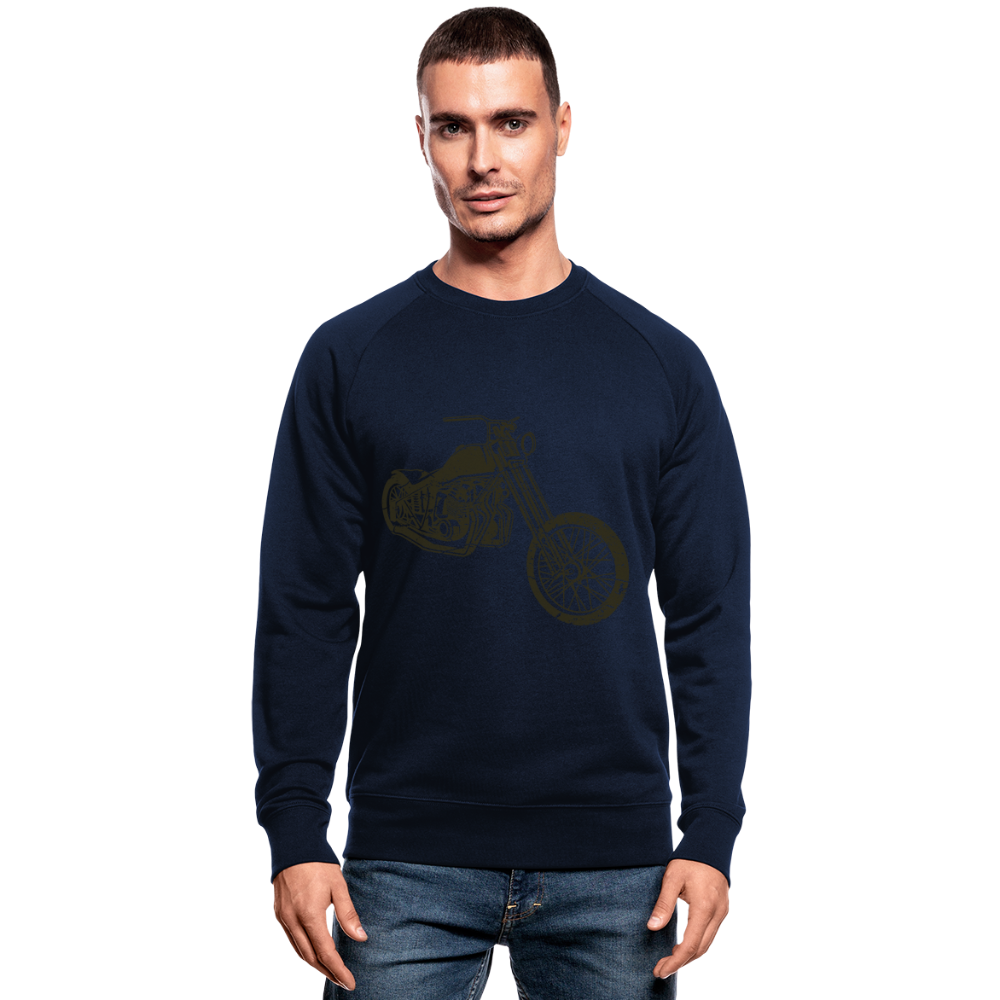 Sudadera ecológica de Stanley & Stella"born free choppers" - navy