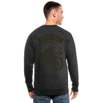 Sudadera ecológica de Stanley & Stella"born free choppers" - dark grey heather