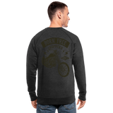 Sudadera ecológica de Stanley & Stella"born free choppers" - dark grey heather