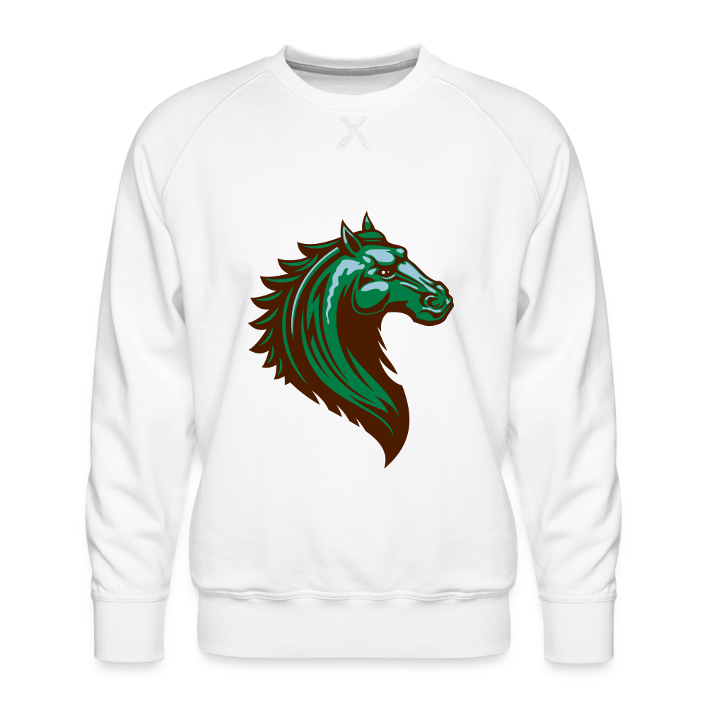 Sudadera premium"Horse" - white