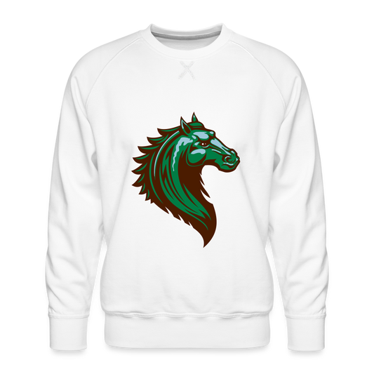 Sudadera premium"Horse" - white
