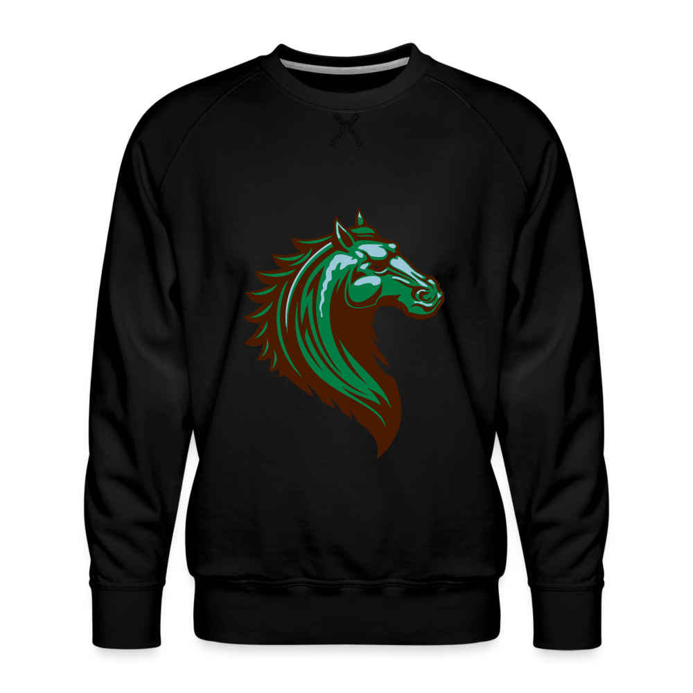 Sudadera premium"Horse" - black