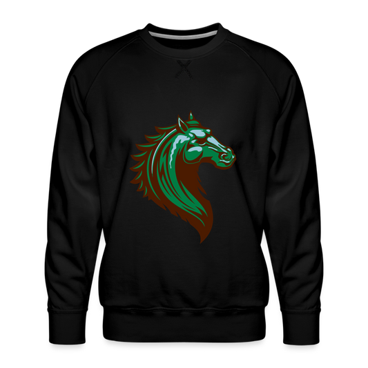 Sudadera premium"Horse" - black