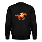 Sudadera premium"Horse" - black