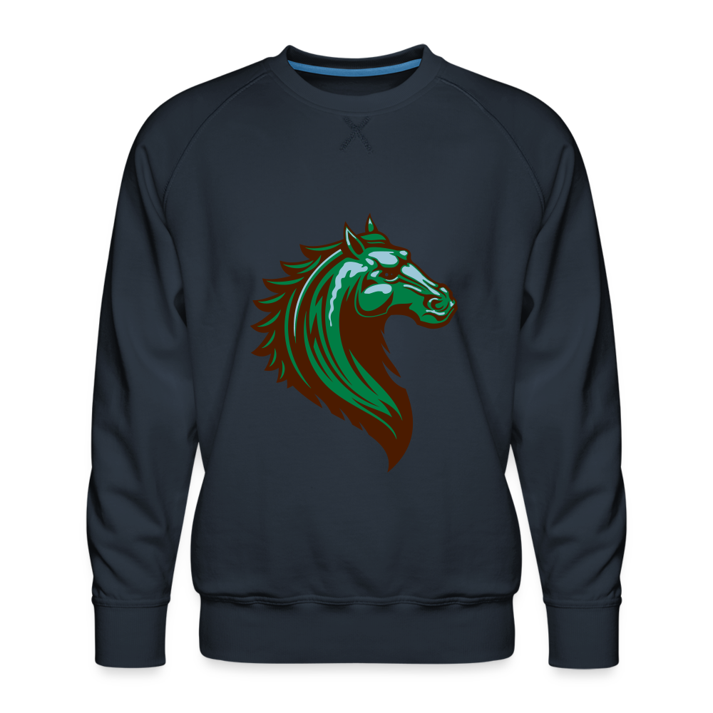 Sudadera premium"Horse" - navy