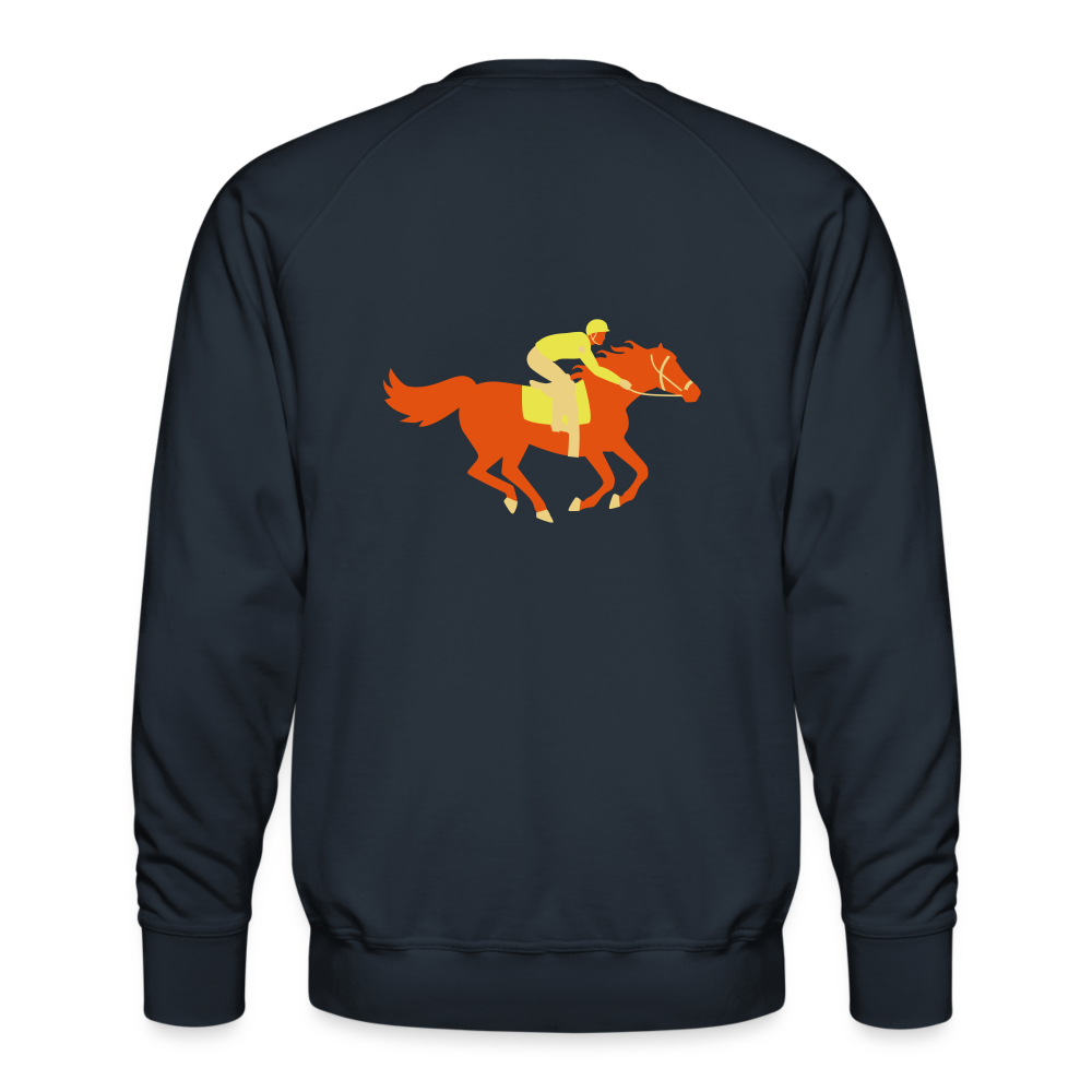 Sudadera premium"Horse" - navy