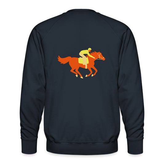 Sudadera premium"Horse" - navy