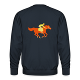 Sudadera premium"Horse" - navy