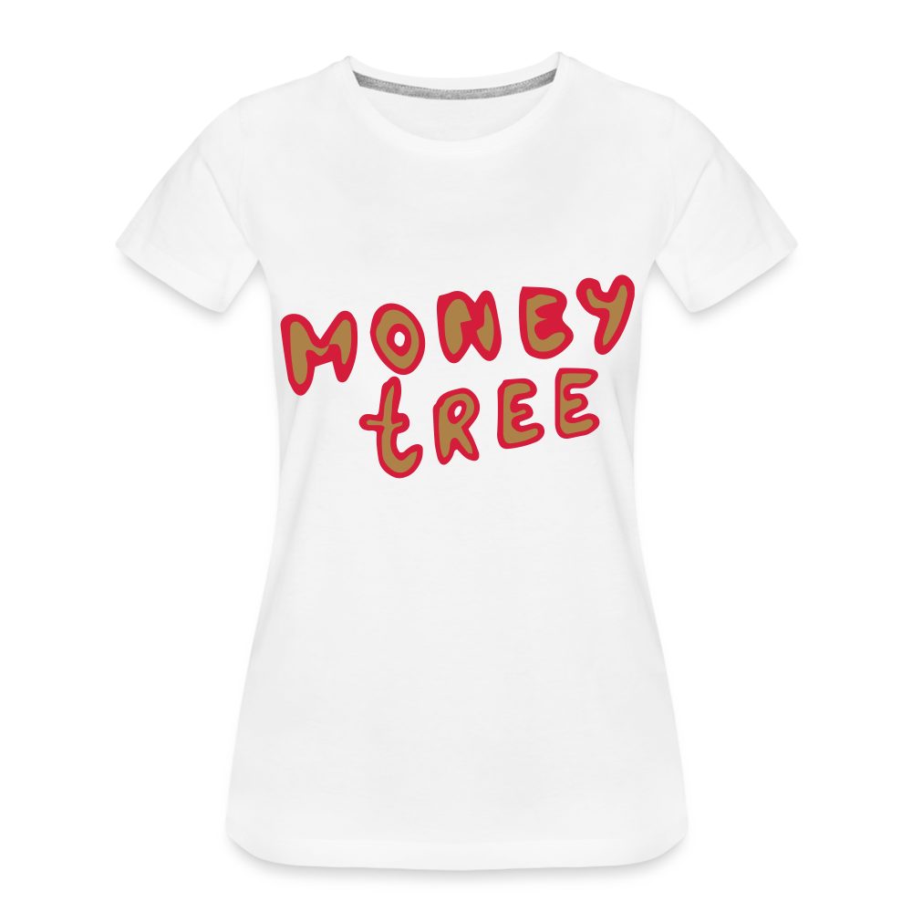 Camiseta premium"Money tree" - white