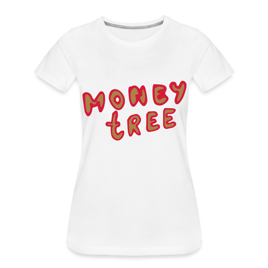 Camiseta premium"Money tree" - white