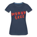 Camiseta premium"Money tree" - navy