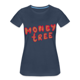 Camiseta premium"Money tree" - navy