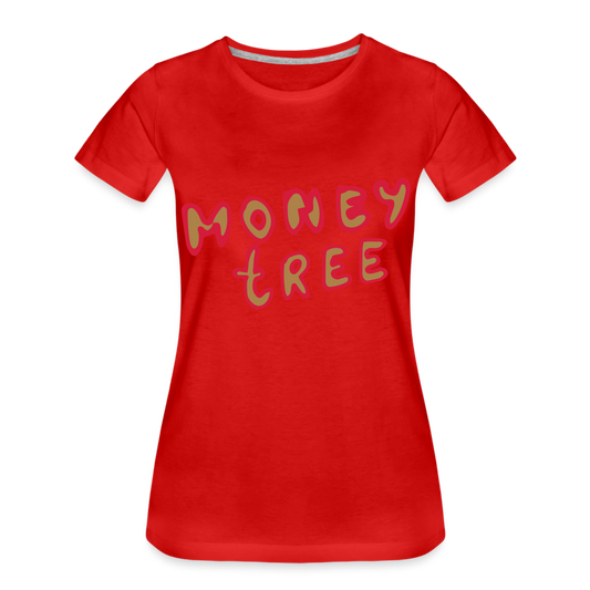 Camiseta premium"Money tree" - red