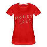 Camiseta premium"Money tree" - red