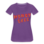 Camiseta premium"Money tree" - purple