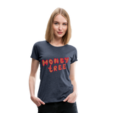 Camiseta premium"Money tree" - heather blue