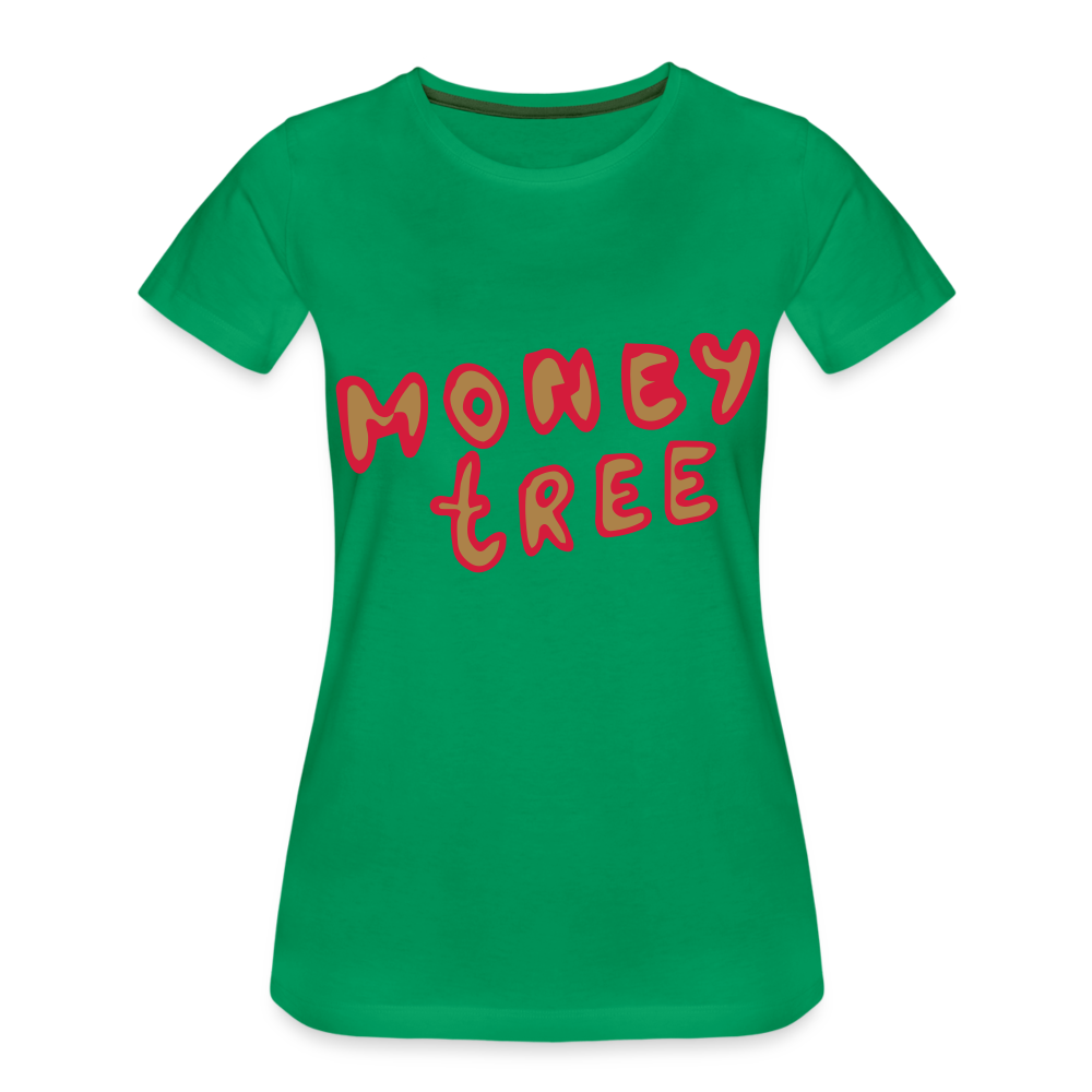 Camiseta premium"Money tree" - kelly green