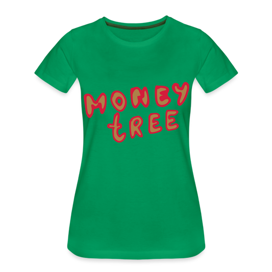 Camiseta premium"Money tree" - kelly green