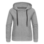 Chaqueta con capucha premium"Not so bad" - heather grey