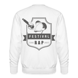 Sudadera premium"festival rap" - white