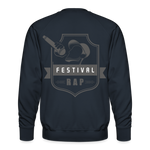 Sudadera premium"festival rap" - navy