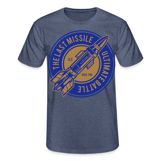 Camiseta de Fruit of the Loom"The last missile" - heather navy