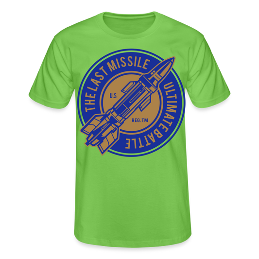 Camiseta de Fruit of the Loom"The last missile" - light green