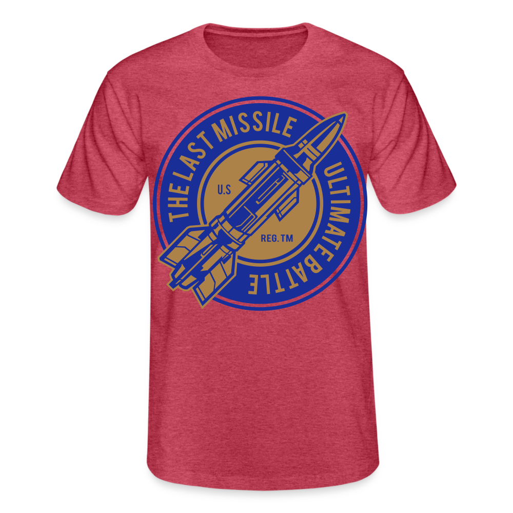Camiseta de Fruit of the Loom"The last missile" - heather red